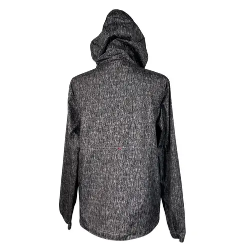 prAna Medium Callista Womens Windbreaker Jacket Full-Zip Hooded Pockets Cinch