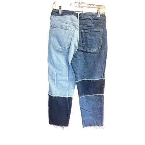 Hollister  Patched Crop Jeans Sz 29