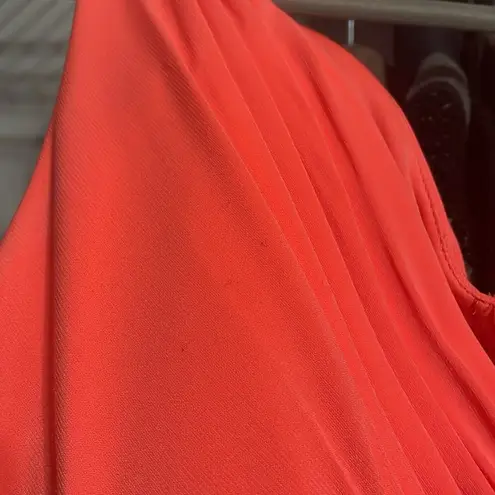 Hailey Logan ๐ Adrianna Papell Stunning Peach Side Cut Out Dress