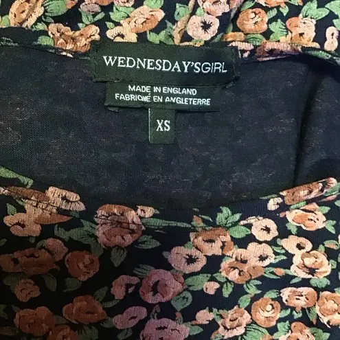 Floral peplum girly top Size XS