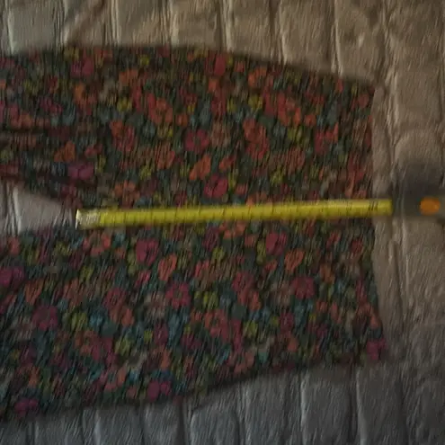 ASOS  DESIGN Tall Kick Flare Pants 4 Floral Boho Coconut Girl Hippie Festival