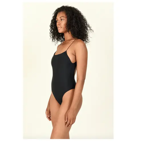 Jade Swim Micro Trophy One Piece Size Large Black