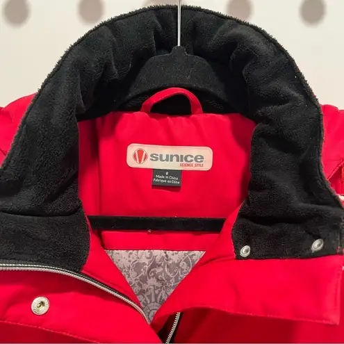 Red Sunice Thermolite Ski/Snow Jacket Size 8
