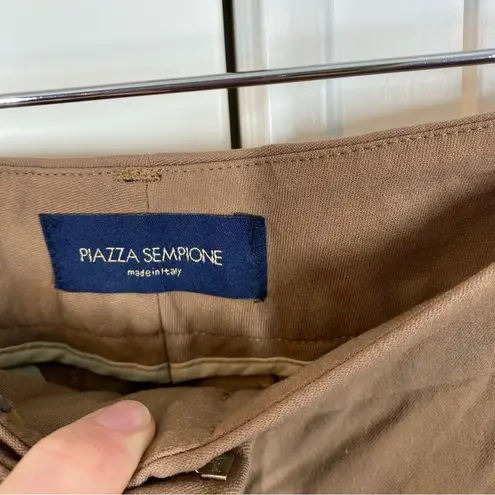 Piazza Sempione Brown Trousers size 40 made in Italy old money luxury designer