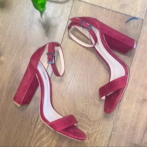 Schutz Enida Nubuck Dark Sangria