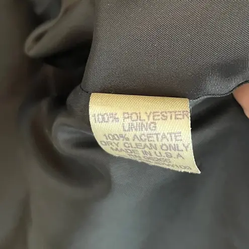 The J. Peterman Wrap Blazer Black Size 4