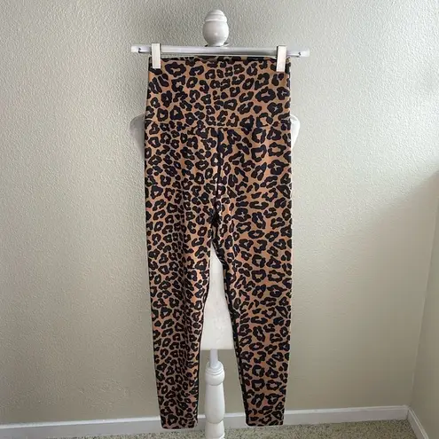 Beach Riot  Piper Legging Beige Leopard