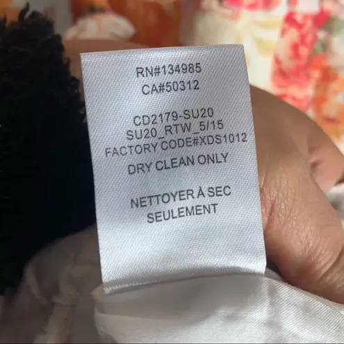 For Love & Lemons  Julep Floral Linen Mini Dress Size Medium