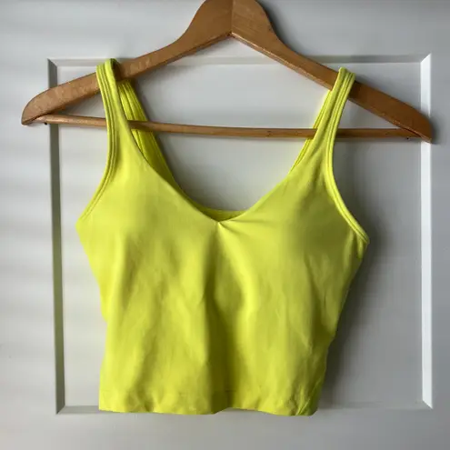 Lululemon Yellow Align Tank