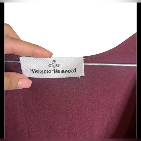 Vivienne Westwood LONG LIZ JERSEY DRESS SIZE M