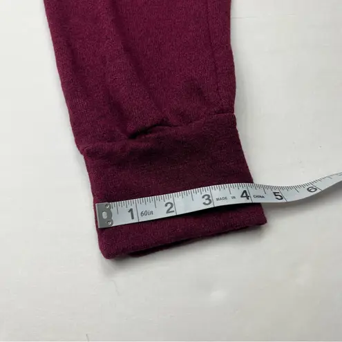 Sundry Jogger Womens Size 2 Medium 8 - 10 Burgundy Wine Pull-on Pant Pockets