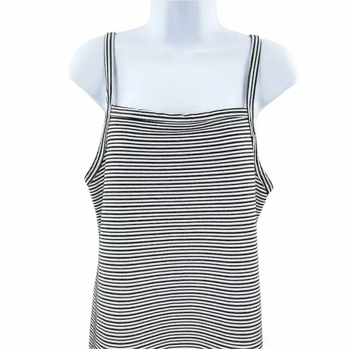 Kendall + Kylie  Striped Sleeveless Dress L