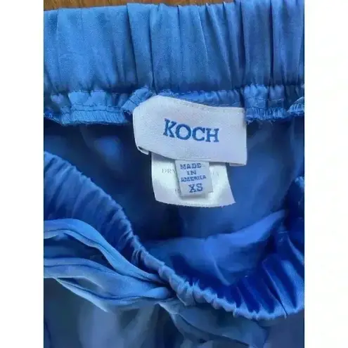 Koch Polysatin Hunter Jogger Pants in Ocean,XS