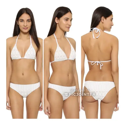 Nightcap Spiral Lace Bikini Honeymoon 1 2 S Ivory White Crochet Lace
