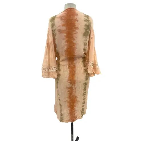 Jen's Pirate Booty Scarlet Kimono Desert Sun Astral Tie Dye Size Medium / Large