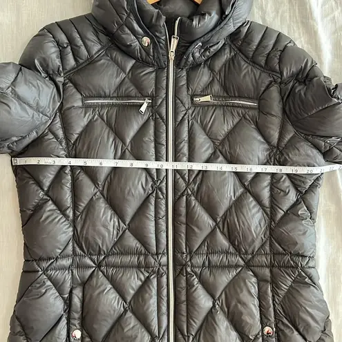 Michael Kors  Packable Down Hooded Quilted Puffer Jacket Size XL Women's