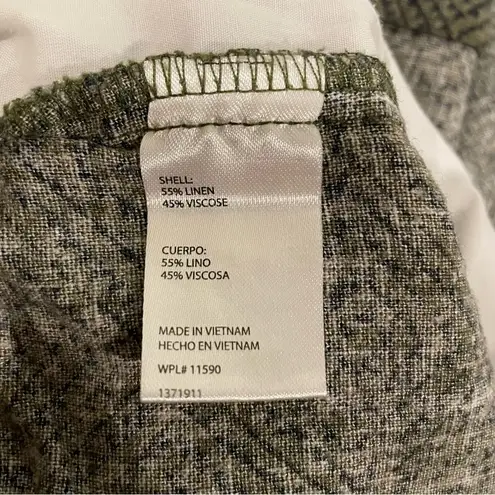 Weatherproof Washable linen plus size shorts, plus size XXL