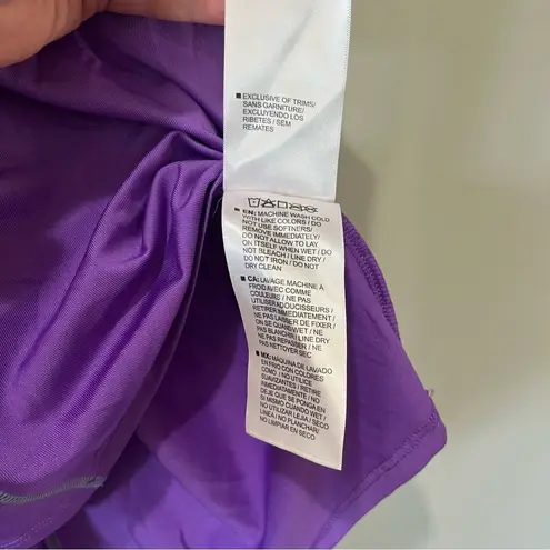 Umbro Top Medium Purple Racerback Tank Sleeveless Stretch Womens Polyester