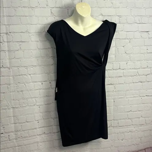 Miss Sixty New asymmetric bodycon midi dress Size Extra small dark romance y2k