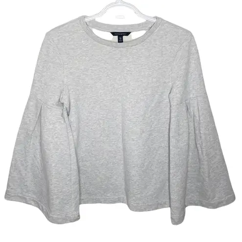 Banana Republic  Grey Bell-Sleeve Couture Sweatshirt size XS