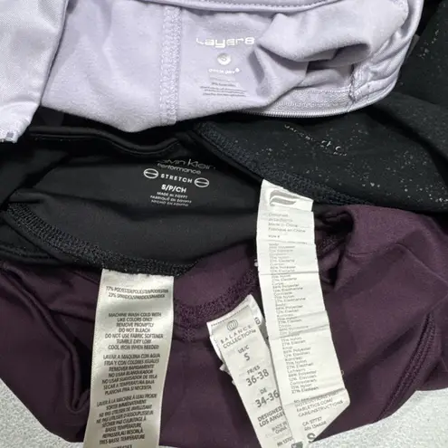 Lot of 4 Layer 8 Sweatshirt, C.K , Fabletics , Balance Collect. Leggings Size S Black