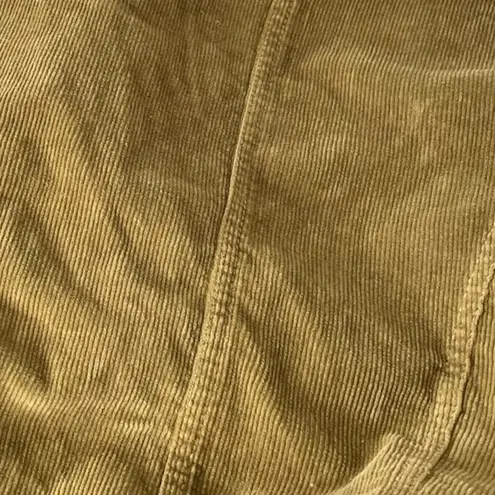 Tulle Corduroy Button Up Jacket, Pea Green, Greenish Brown, Medium Green