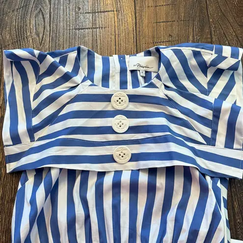 3.1 Phillip Lim
Draped Handkerchief Collar Gathered Waist Midi Dress Size 0