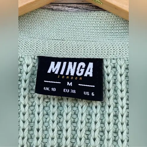 Minga London Dreamy Contrast Knitted
Cardigan medium Green