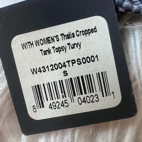 NWT Wear It To Heart Thalia Crop Tank Bra