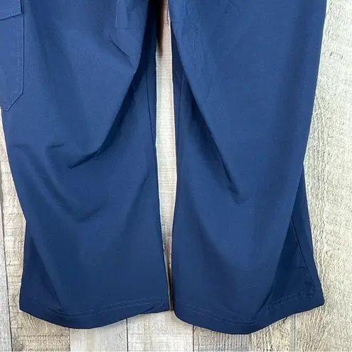 Riders By Lee  Size 12 Mid Rise Capris Navy Blue With Pockets