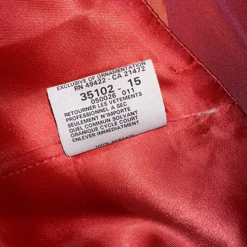 Gunne Sax Jessica McClintock For Millenium 2000s Y2K 2 Piece Set Orange Size 5