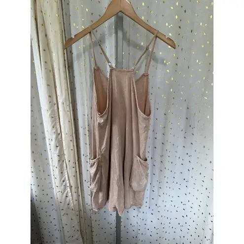 New In 100% Cotton Relaxed Perfection Acid Washed Baggy Slouchy Romper S