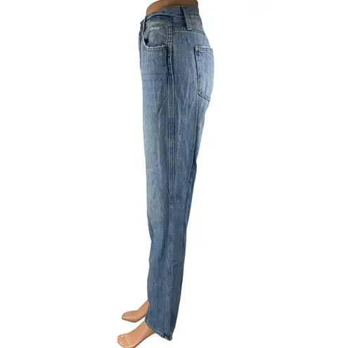 Pistola Cassie Super High Waisted Women's Blue Straight Leg Denim Jeans Size 25