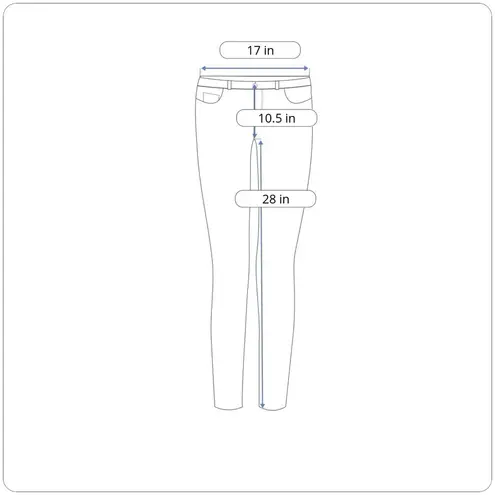 Matilda Jane Skinny High Waist White Denim Jeans Women’s Size 14