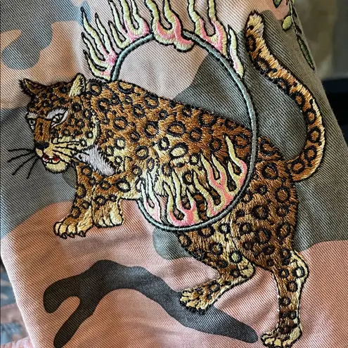 Zadig & Voltaire Kavy Camou Brode Jacket