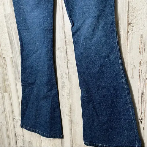 Mudd  Vintage Y2K Low Rise Flare Jeans Star Print Glitter Sparkle Womens Sz‎ 3/27 thumbnail 9