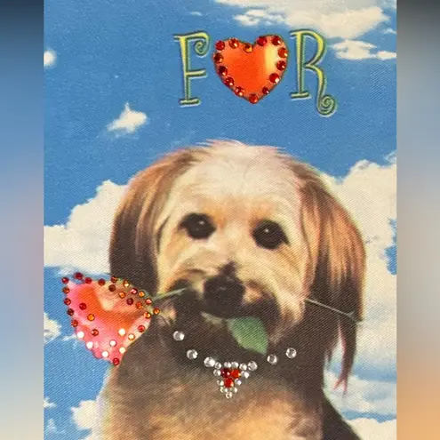 Just For You Dog Purse with Bling