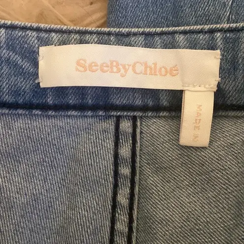 See By Chloe WILL NOT TAKE LESS  Flared Light Denim