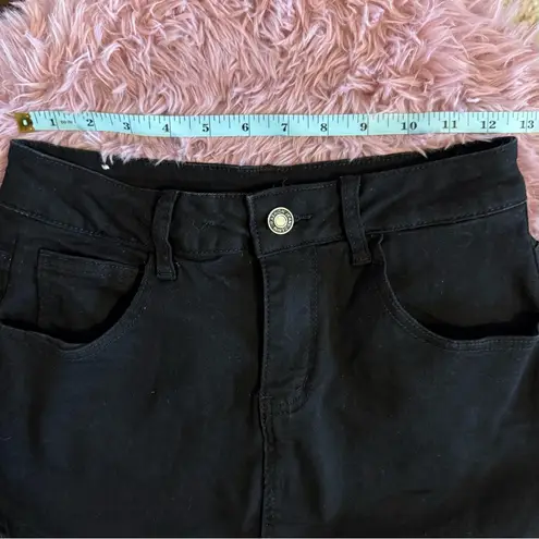 NWT Black Denim Skort for Women