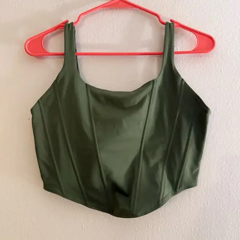 Reoria Corset Top Green Size L