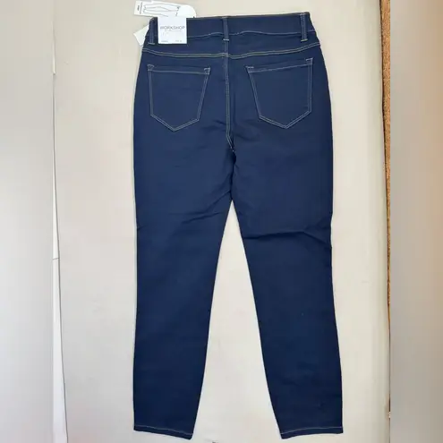 Workshop Republic Clothing WORKSHOP Republic Womens Size 6 Darkwash Skinny Jeans Ankle Stretch Modern