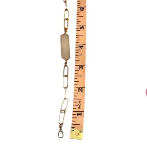 Gold Modern Statement Adjustable Bracelet