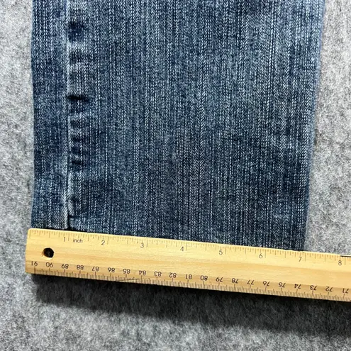 Anchor Blue Vintage Y2K Jasmine Skinny Jeans Low Rise Denim Blue Wash Size 9S