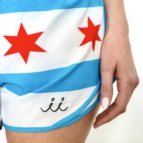 🐸Women's Chi Chi Sport Mag Miler Shorts, Size XL Red