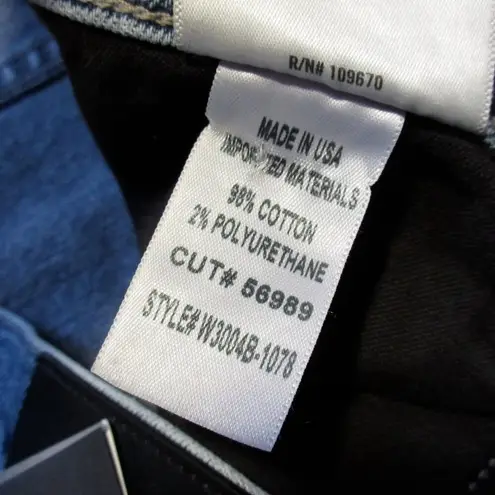 NWT Goldsign The Morgan in Dunn Slim Straight Heavyweight Denim Jeans 31