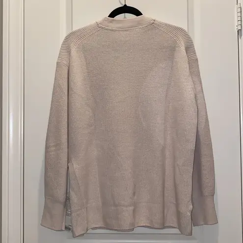 Lululemon 🆕  Merino Wool-Blend Ribbed Crewneck Sweater