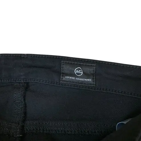 AG Adriano Goldschmied Adriano Goldschmied The Legging Ankle Super Skinny Black Jeans Size 26R