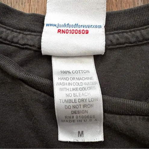 JUNK FOOD FOREVER “The Mighty Thor” unisex tee shirt, size M Black Size M