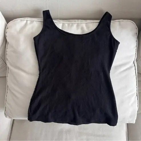 Vivienne Tam NEW black beaded tank top