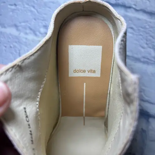 dolce vita Sola Western Bootie DV FOOTWEAR dune suede womens size 7.5